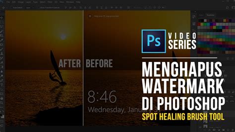 Gambar mengenai cara menghapus watermark di foto dengan photoshop